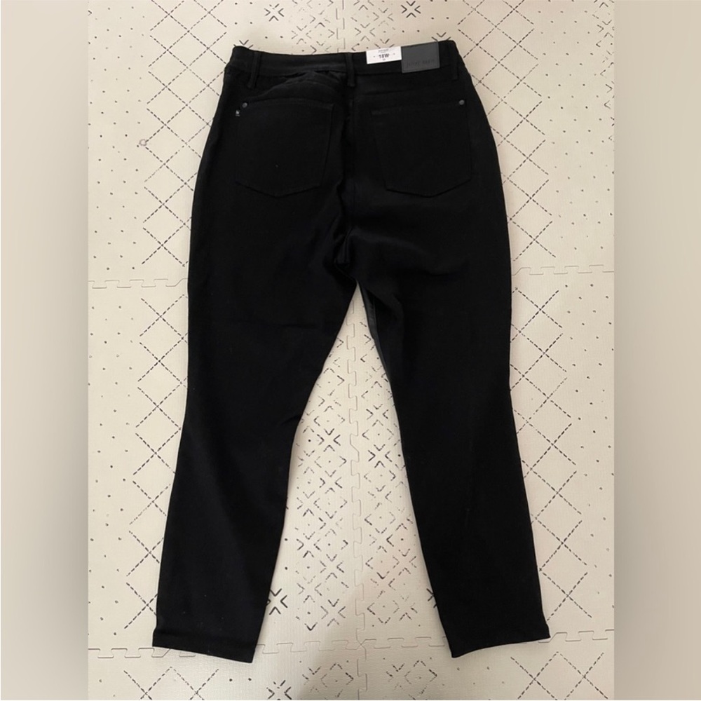 Judy Blue faux leather high waist pants size 18W: reusing photos: no tag